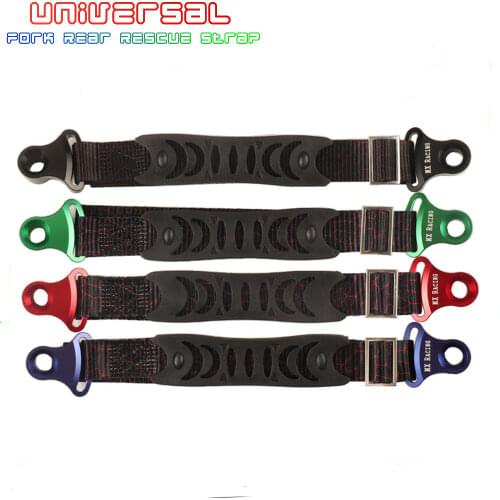 Fork Rear Rescue Strap Sling Pull Belt For HONDA YAMAHA KAWASAKI CR CRF XR YZ WR WRF KXF KLX 85 125 150 250 450 Motocross
