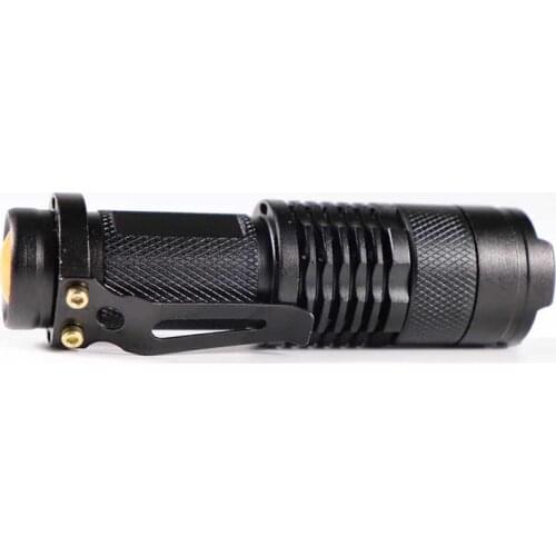 LED UV Flashlight Ultraviolet Torch With Zoom Function Mini UV Black Light Pet Urine Stains Detector Scorpion Hunting Outdoor