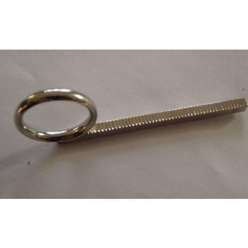 10 Pcs Nickel Plated Trumpet 3rd Slide Finger Ring for Repairing Parts
