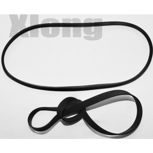2Pieces/Lot Fold Length:185mm Width:4mm Thickness:0.6mm Opener Phonograph Audio Drive Belt Transmission Flat Belt