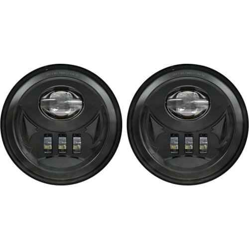 2X for Tacoma 05-11 Round LED Fog Lights Bumper Front Lamp Driving Assembly Car Lights