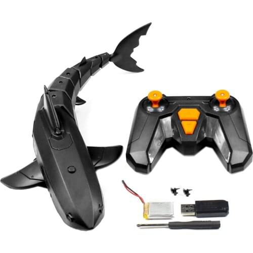 FEICHAO Radio Remote Control Toys Electronic Shark Fish Boat Durable 2.4G Underwater Toy 15 years old Toy For Kids Birthday Gift