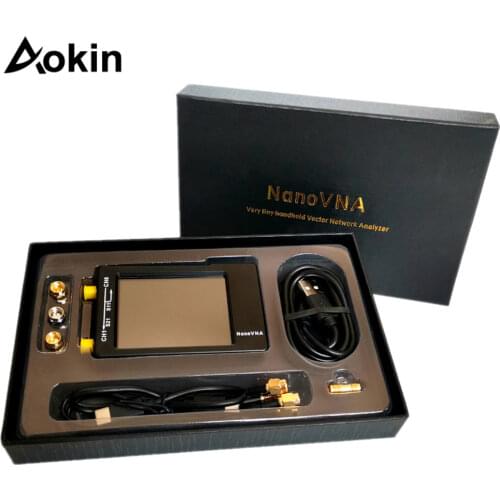 Newest NanoVNA-H 50KHz~1.5GHz VNA 2.8inch LCDHF VHF UHF UV Vector Network Analyzer Antenna Analyzer