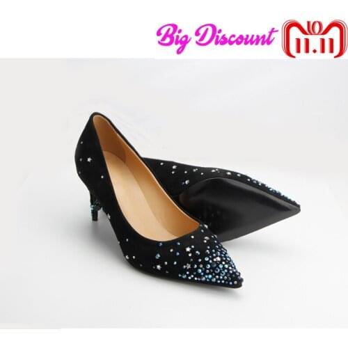 New Style Women Shoes High Heels Shoes High Quality Pumps For Women High Heels Genuine Leather Wedding Shoes