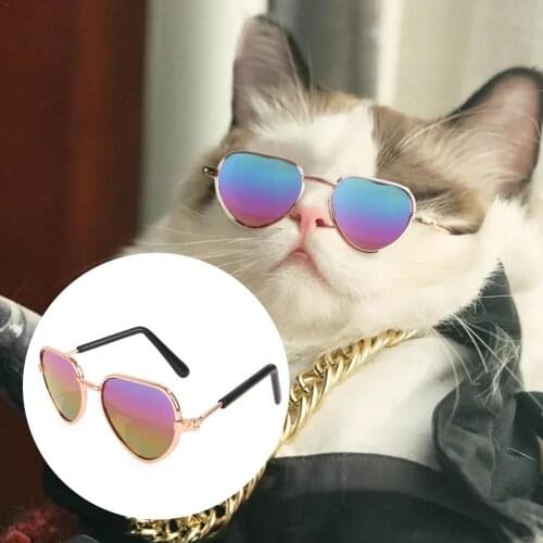 Pet Glasses Cat Polarized Sunglasses Funny Personality Clothing Performance Dog Glasses Eye-wear Dog Pet Sunglasses Photos Props