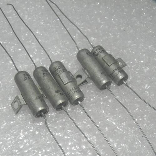 Original new 100% 400v0.01uf 0.01MFD 103K copper tube glass seal coupling oil immersed capacitor (Inductor)