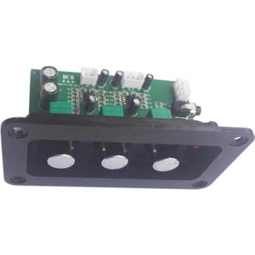 DC 9-24V Subwoofer 2.1 Preamp Bass treble NE5532 Volume Adjust HIIF Lossless Audio For Digital Amplifier Loudsperker With Panel