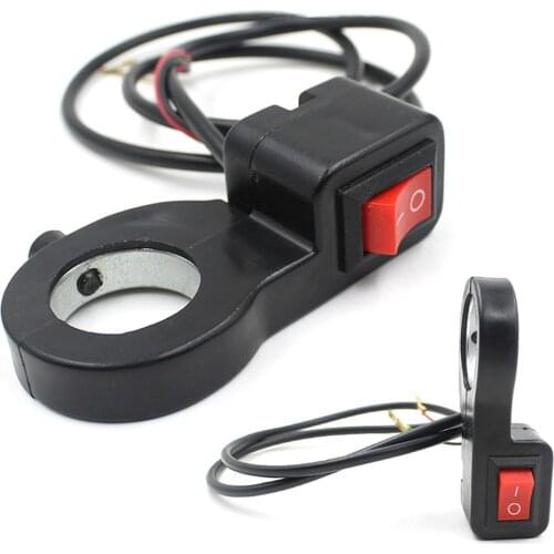 Universal Motorcycle ATV SUV Handlebar Headlight On Off Button Control Switch