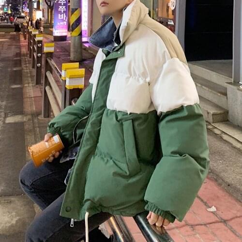 Thickened Parkas Winter New Mens Casual Oversize Woman Warm Korean Streetwear Coats Male Fashion Clothing