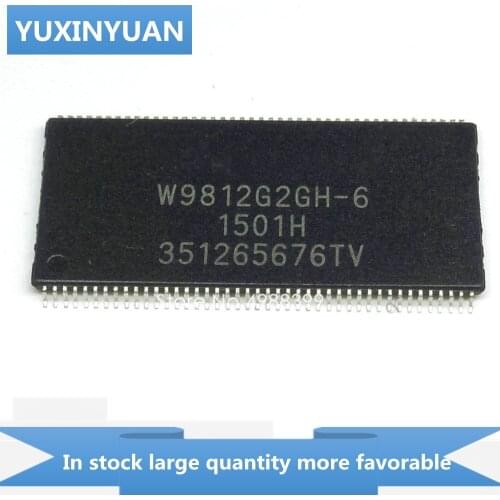 YUXINYUAN 10PCS/LOT W9812G2GH-6 W9812G2GH6 9812G2GH-6 W9812G2 TSSOP36 in stock in stock