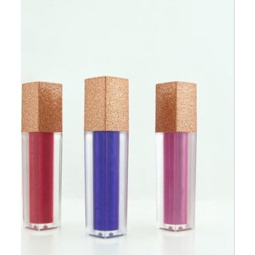 10/30/50pcs 5ml Square Matte Lip Gloss Tubes DIY Empty Cosmetic Container Refillable Bottles Liquid Lipstick Storage Bottle
