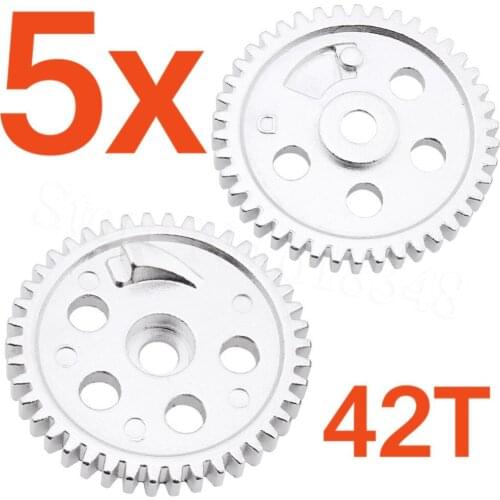 10PCS 06033 Steel Metal 42T Spur Gear Fit 2 speed RC Car For HSP Backwash Redcat Tornado S30 Shockwave Tsunami (Nitro) Vortex SS