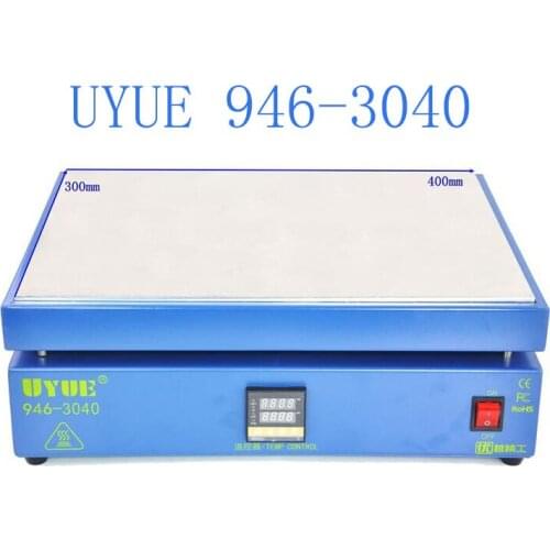 300mm*400mm Preheating Station UYUE 946-3040 for IC, Tablet PC, Phone Repair Preheating BGA Repair
