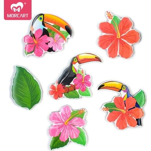 MORCART Animal Creative, Tropical Bird Refrigerator Magnet for Fridge Office Whiteboard Locker Adults Kids Best Gift Choice