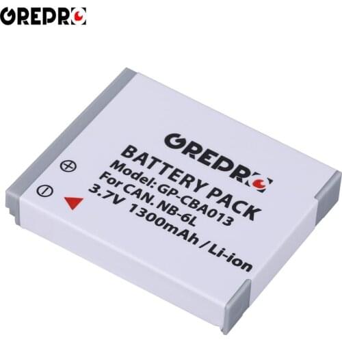 1Pc 1300mAh NB-6L NB6L NB-6LH Replacement Battery for Canon 105IS 200IS 210IS 300HS 310HS 85IS 95IS S90 S95 D10 S120 S200