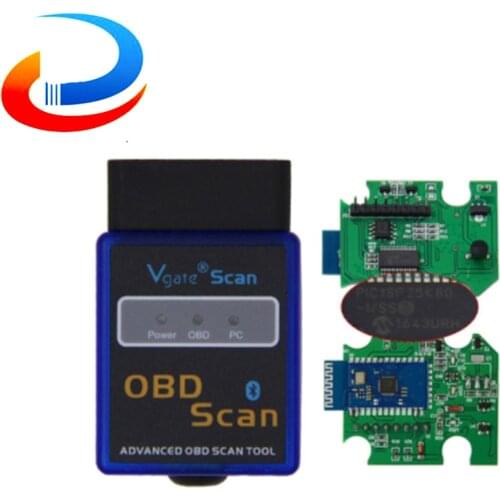 Elm327 V1.5 V2.1 PIC18F25K80 obd2 Bluetooth-compatible scanner for Android elm 327 V1.5 Code Reader OBD2 Car Auto Diagnostic
