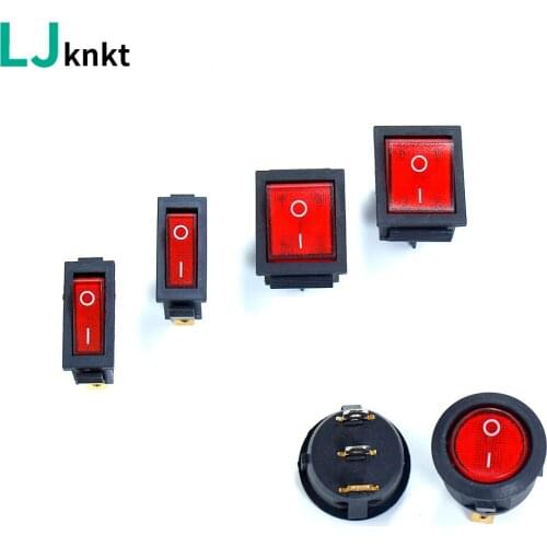 Four legged ship type switch KCD4 Two gear three foot button KCD2 With lamp circular KCD1 Rocker switch