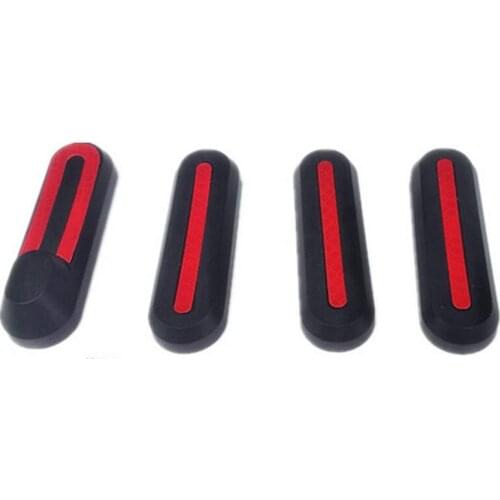 AUTO -For Xiaomi M365 Electric Smart Scooter Wheel Hubs Cap Protective Shell Case With Sticker Decals Skateboard Replacement P