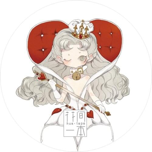 10 Meter Washi Tape Red Heart Queen Material Journal Diary Sticker