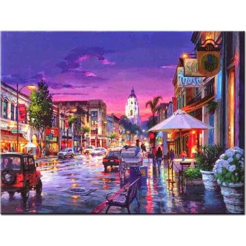 Romantic Paris city painting diamond painting specials full square round Diamond Embroidery Mosaic 3d puzzle Painting,N1137