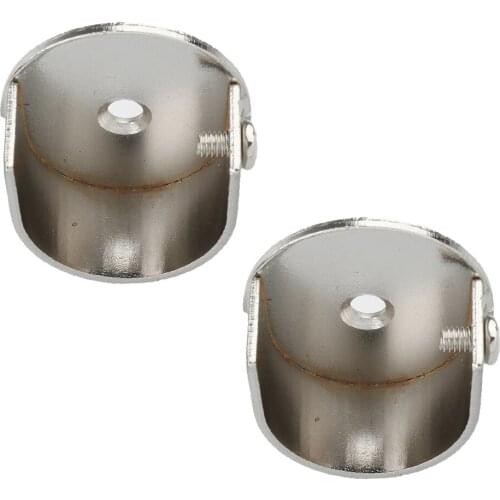 Curtain Pole Recess Wall Bracket Rods Finials Window Treatment Hardware 28mm