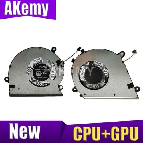 New Laptop Cpu Gpu Cooling Fan Radiator For Asus Mars 15 VX60 VX60GT K571 X571G F571G GT9750 GTX1650 DC 5V 0.5A