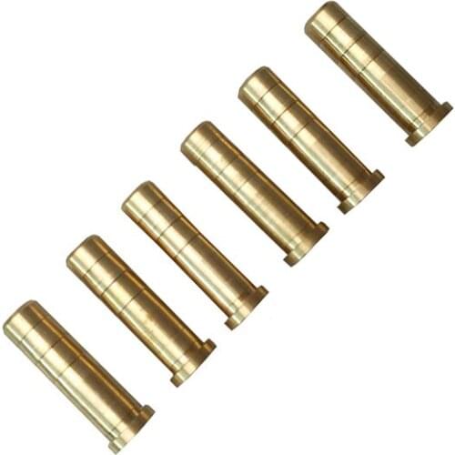 Archery Arrow Insert Copper insert 50Grain Fit OD 7.6mm ID 6.2mm Arrow Shaft Hunting for traditional bow compound bow