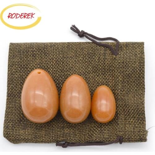 Natural Jade Yoni Egg Aventurine Jade Eggs Set Kegel Exercise Women Vaginal Pelvic Massage Stone Health Products