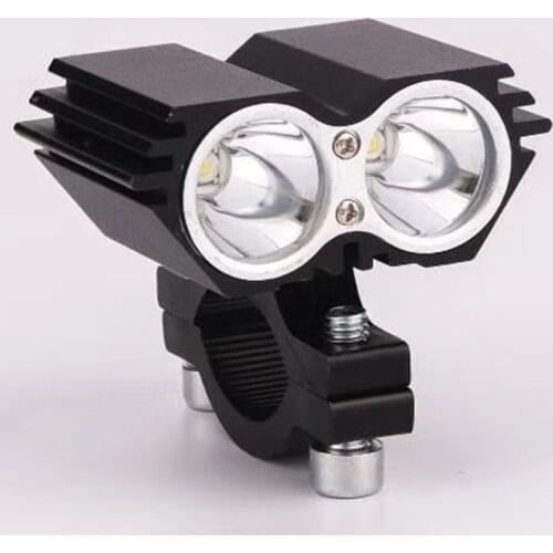 1pair Motorcycle Headlight led 12V 20W 1200LM Owl 3LED 2LED High Lighting Source Lamp Motorbike Head Lights Autocycle lamp bulb