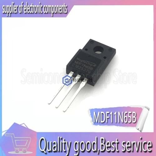 10pcs/lot MDF11N65B New Spot TO-220F 650V 11A