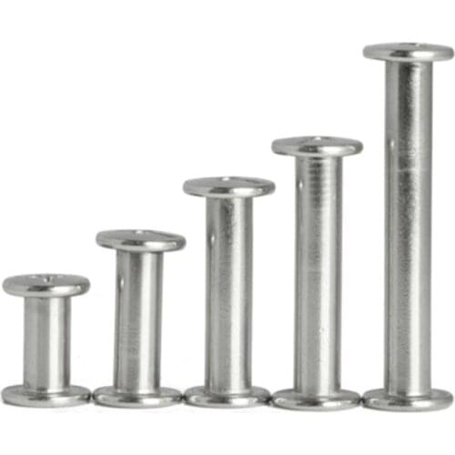 10pcs M5 Mother screws Pair of lock Nut butt bolt Cross combination splint bolts Knock on the screw 50mm-100mm Length