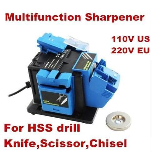 96W Multifunction sharpener Household Grinding Tool sharpener for knife Twist drill HSS drill scissor chisel electric grinder
