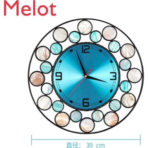 Shell Nordic Modern Minimalist Clock Wall Clock Living Room Creative Fashion Art Mute Home Quartz Clock