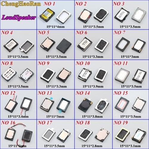 ChengHaoRan 1511 1115 Phone MP3 Speaker Tin Foil Loudspeaker Rectangle Tablet 15*11*3.5MM For Sony/Huawei/Xiaomi For Samsung