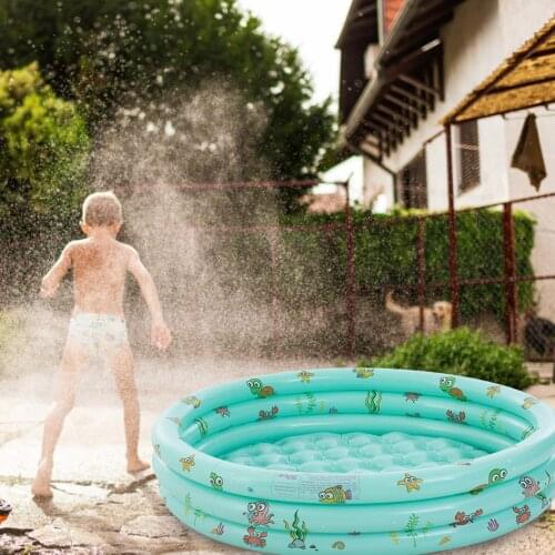 130cm Baby Inflatable Round Swimming Pool PVC Safe Summer Inflatable Bath Tub Water Party Toys Swimming Pool For Kids piscine