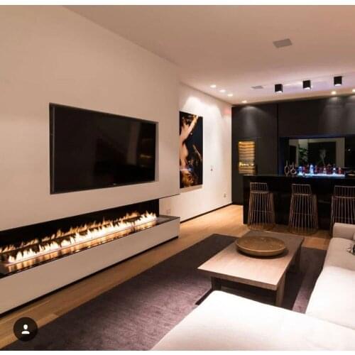 Inno living 36 inch electric fireplace remote bioethanol fire