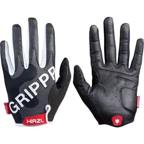 HIRZL GRIPPP TOUR FF THERMO Kangaroo leather long finger gloves for mountain ROAD BIKE