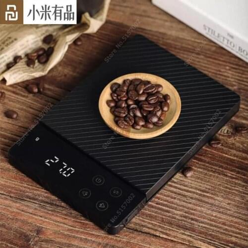 Youpin DUKA Kitchen Electronic Scale High-precision LED Display Load Cell HD Backlit Display Touch Control Kitchen Waterproof