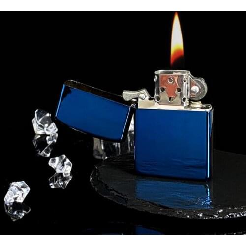 Metal Kerosene Lighter No Logo Color Light plate Outside Tools Old Style Grinding Wheel Ignition Gasoline Oil Lighter
