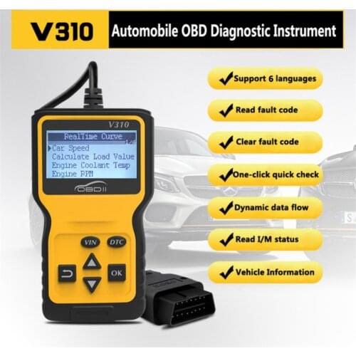 OBD2 Car OBD II Car Diagnostic Tools Automotive Scanner Vehicle Coolant Temp Car Speed Probe Diagnostic Tool Car Accessories