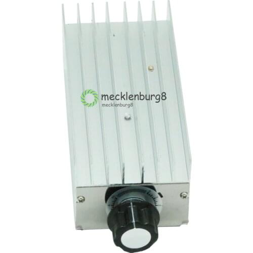 10000W AC 220V SCR Voltage Regulator Motor Speed Controller Control Dimming Dimmers Thermostat