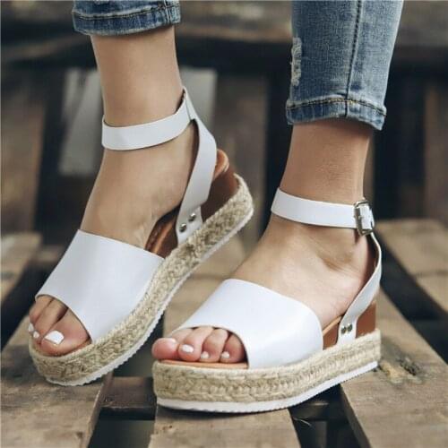 Women Wedges Summer Shoes Pumps High Heels Sandals 2019 Flop Chaussures Femme Platform Sandals Sandalia Feminina