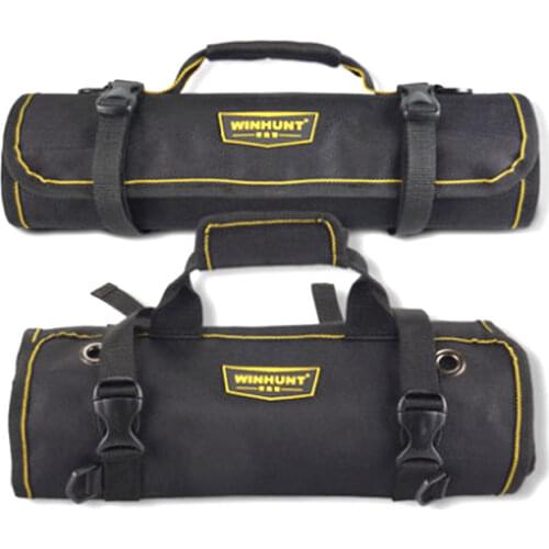 Socket Wrench Tool Roll Up Bag Oxford Cloth Multifunction Electrician Tool Roll Pouch Organizers Holder Tool Belt