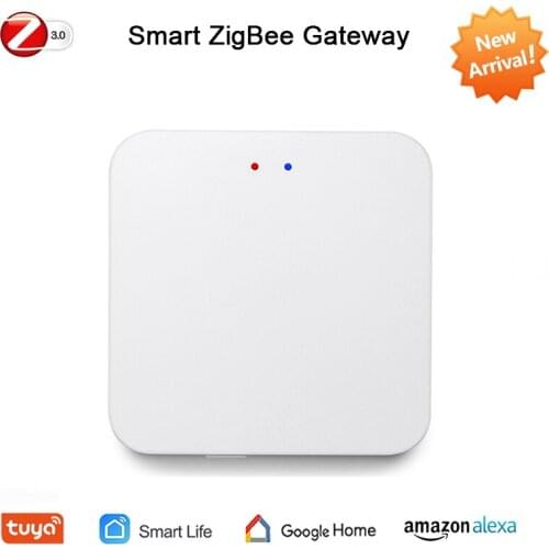 Tuya ZigBee 3.0 Hub Smart Gateway Bridge Smartlife Smart Home Control Works with Google Home Alexa Home Automation