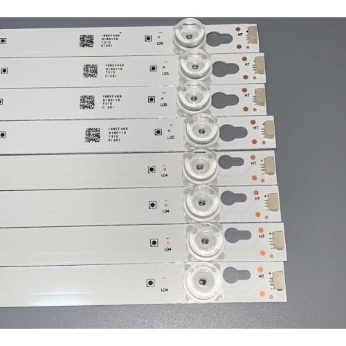HI QUALIT 8PCS LED Backlight strip 4C-LB5504-FF01J TOT-55D2900 JL.D55051330-004ES-M JL.D55041330-004ES-M B55A658U 55U6700C