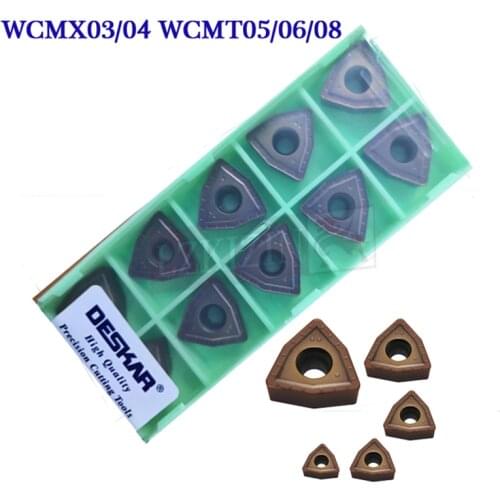WCMX030208 WCMX040208 WCMT050308 WCMT06T308 WCMT080412 MF LF6118 U-Drill Carbide Insert CNC Turning Tool for stainless steel