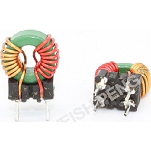 10PCS 200uh2A Common mode inductor EMI filter ring filter inductance magnetic ring coil inductance