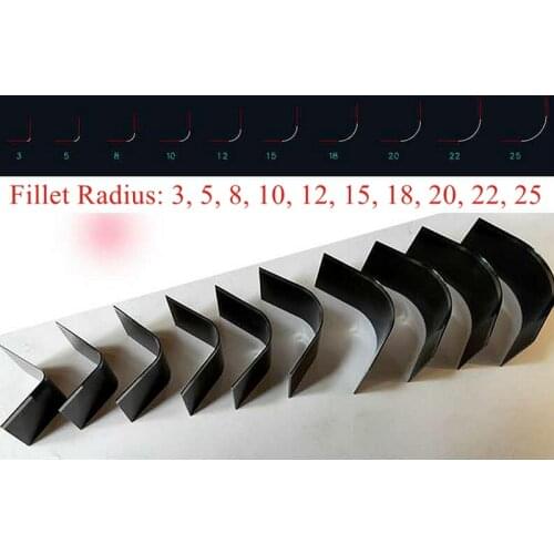 10pcs/Set Leather Craft Tools DIY Corner Round Hand Punch Tools Carbon Steel Handmade Punching Cutter 3/5/8/10/12/15/18/20mm