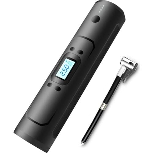 12V 150PSI Rechargeable Air Pump Tire Inflator Cordless Portable Compressor Digital Car Tyre Pump for Car Bicycle Tires Balls