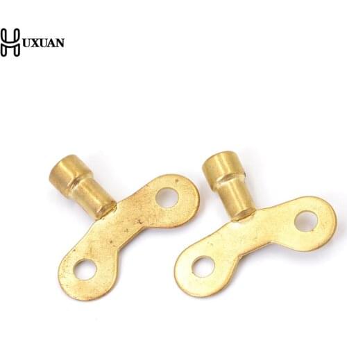 2pcs Radiator Keys Plumbing Bleeding Key Solid Water Tap For Air Valve Plumbing Tool